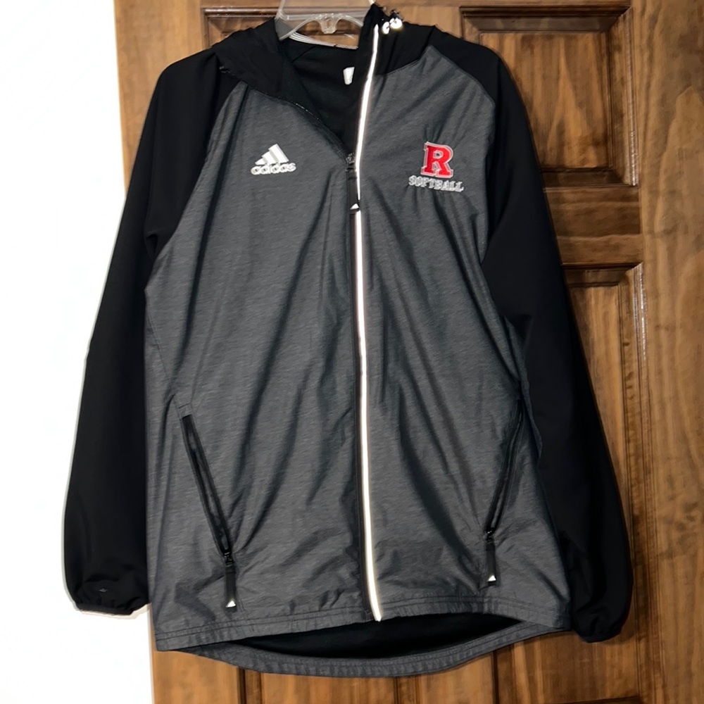 Rutgers Adidas Windbreaker Jacket